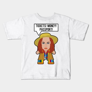 Tickets, Money, Passport! Kids T-Shirt